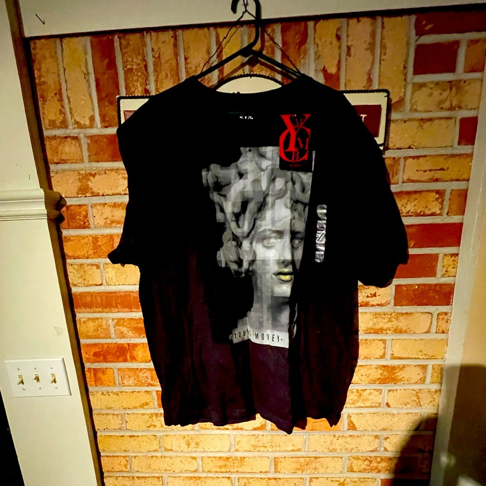 YMCM t shirt black sz XXL